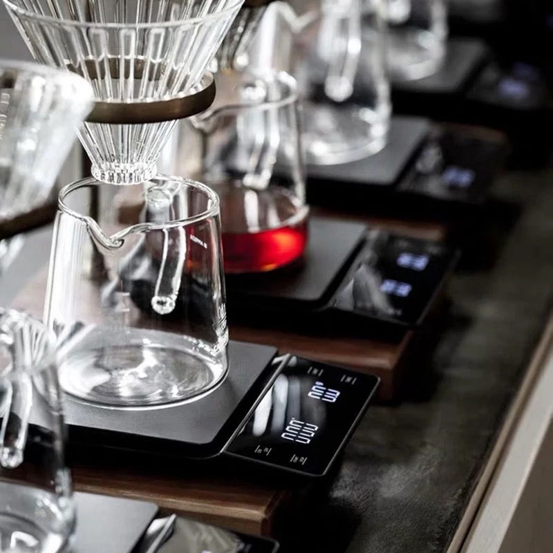 الصورة المصغرة: ميزان الأكل رقمي مع مؤقت 