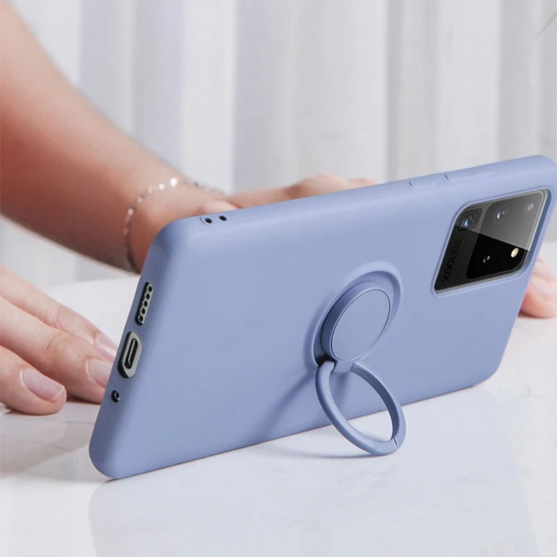 الصورة المصغرة: كفر برتقالي مع حلقة مغناطيس - سامسونج/ هواوي