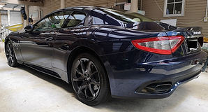 maserati after detailing