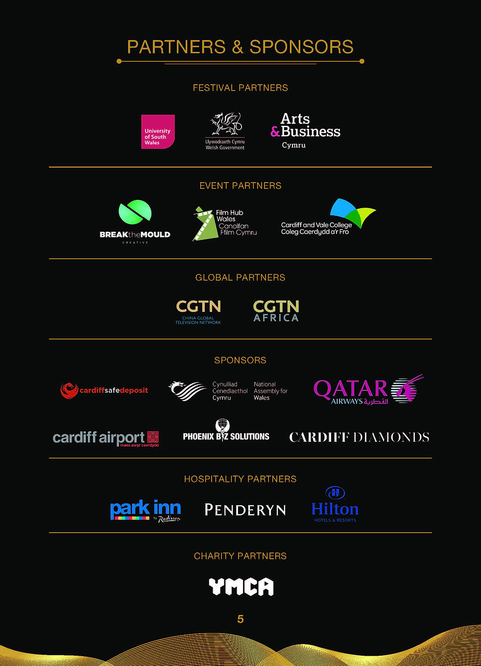 Sponsors #CIFF2019 Full Programme Bookle