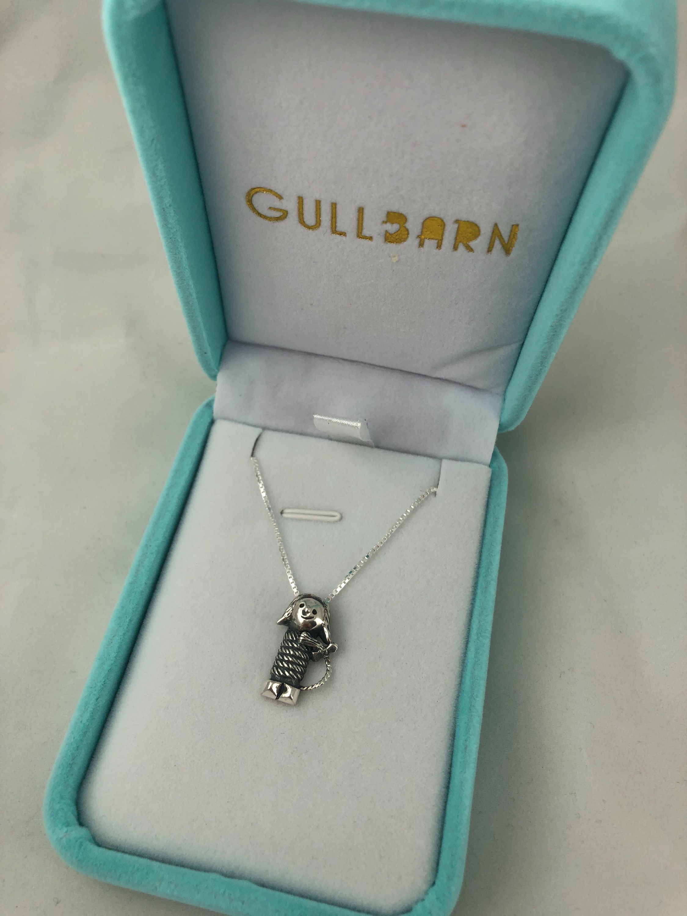 SPIRALTROLLET sølvanheng