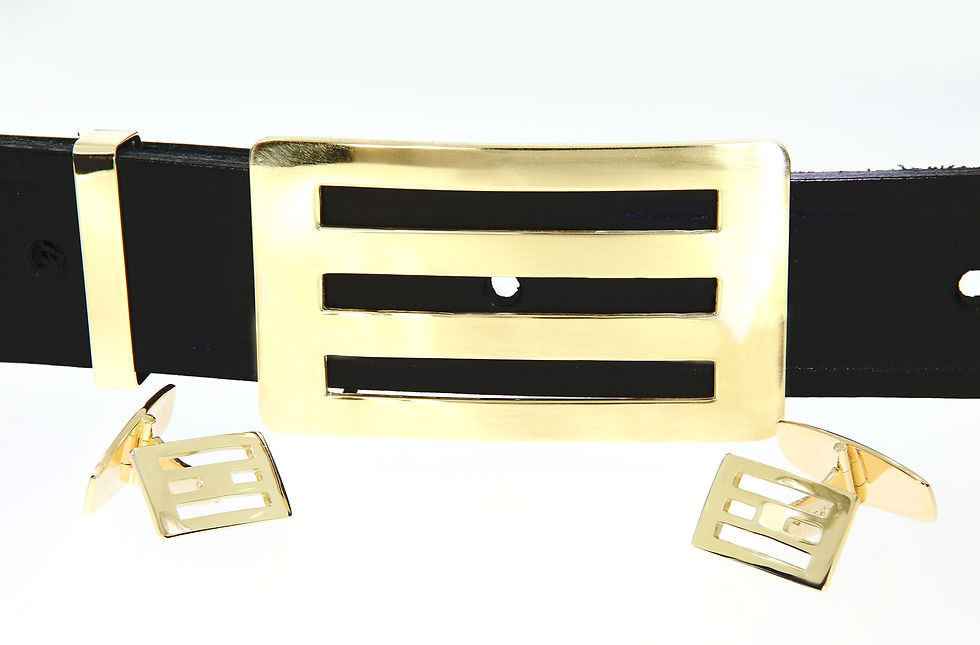 Miniatyrbilde: TOBIAS MANSJETTKNAPPER gull