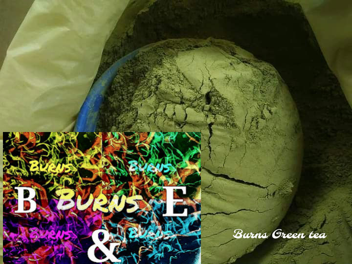 Burn's Green fire  100 gram bag 