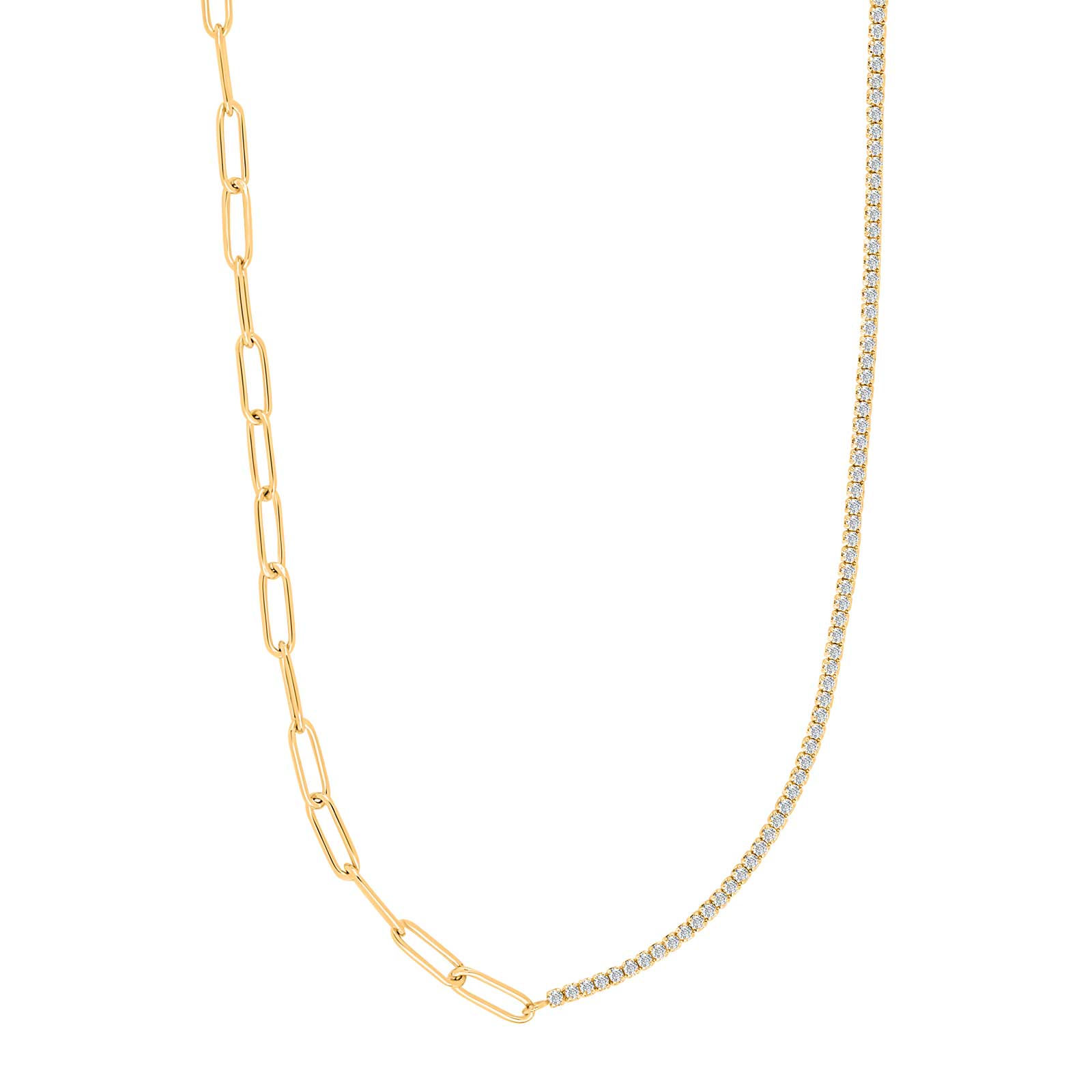 Gold Plated Silver Necklace Kleonor