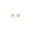 Thumbnail: Earrings Amorino 18k gold plated with White CZ