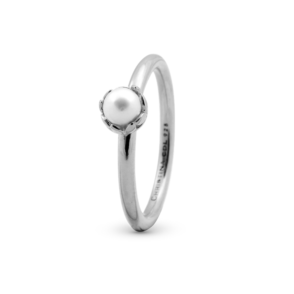 Simple Pearl - Silver