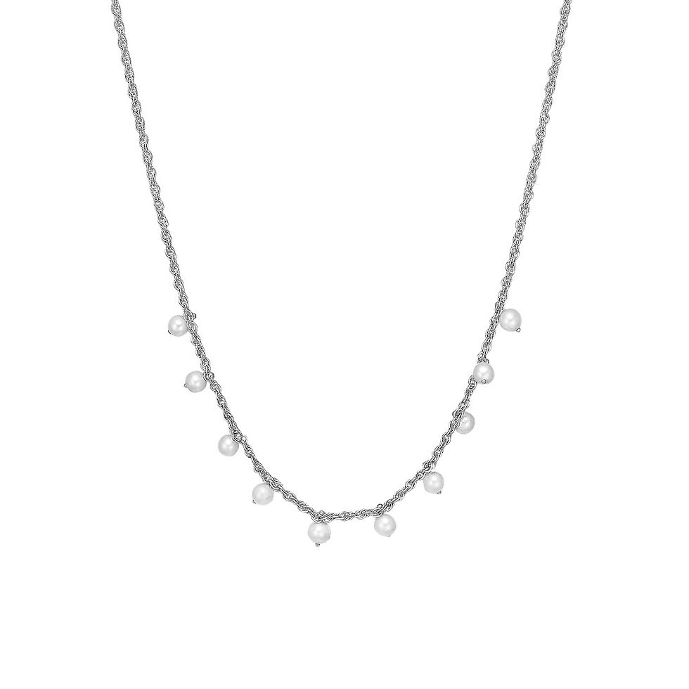 Dangling Pearls Necklace