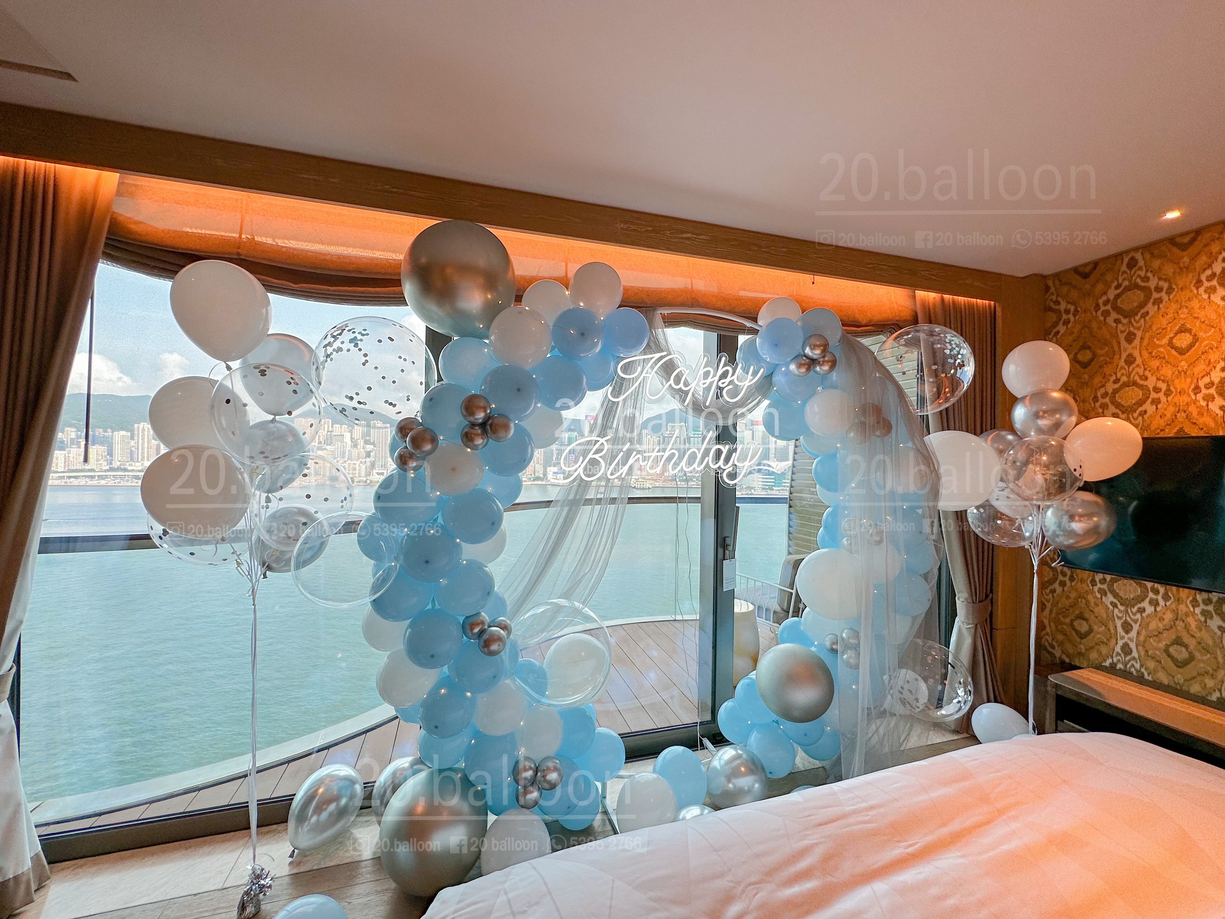 K11 ARTUS 寓館 氣球套裝參考 | Balloon Garland 10 (可轉色調/字句)