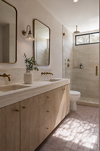 primary bathroom remodel interior design orange county