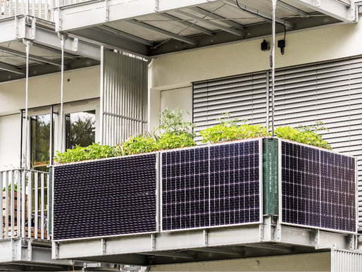 Goda nyheter: Solenergi från balkongen – Tysklands nya gröna våg