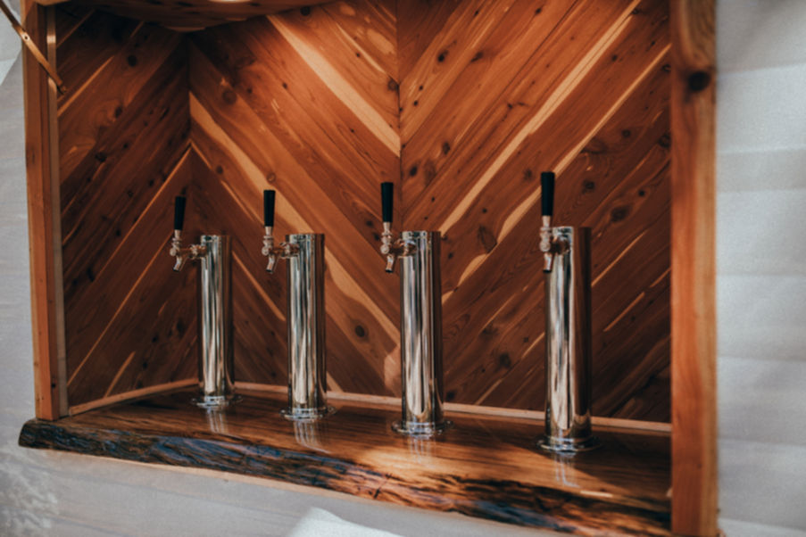 The Toasty Tap custom tap trailer