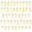 Miniaturbild: A Little Lovely company - Personalisierbare Buchstabengirlande - Gold