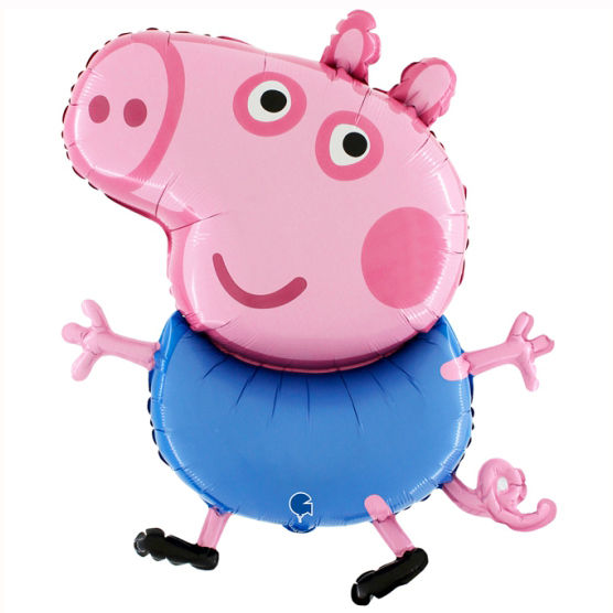 XL Folienballon - Peppa Wutz - George - 94 cm