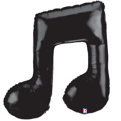 XL Folienballon - Musiknote - 102 cm