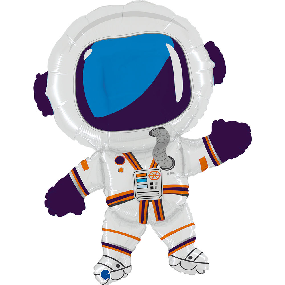 XL Folienballon - Weltraum - Astronaut - 71 cm