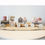 Miniaturbild: Label Label - Holz - Steckspiel - Zug - Rosa - Personalisierbar