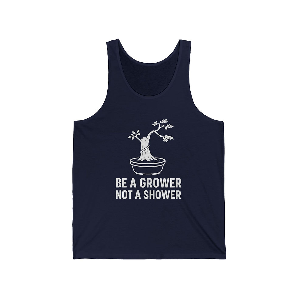Thumbnail: Be a Grower Unisex Jersey Tank