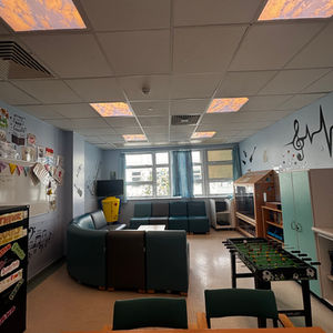 Donation of Cloud lights to children's play area 