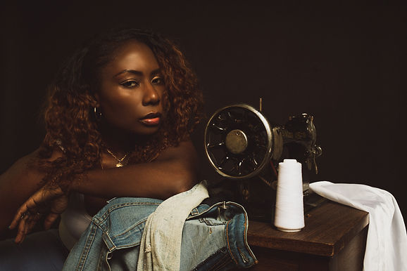Model and Designer Alma Davis, owner of Royal Soul