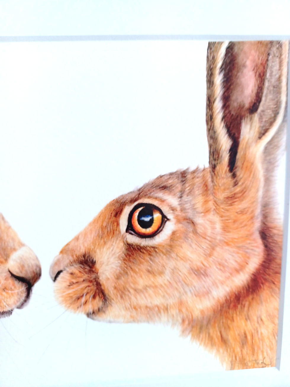 Thumbnail: Two Friends Hare Print