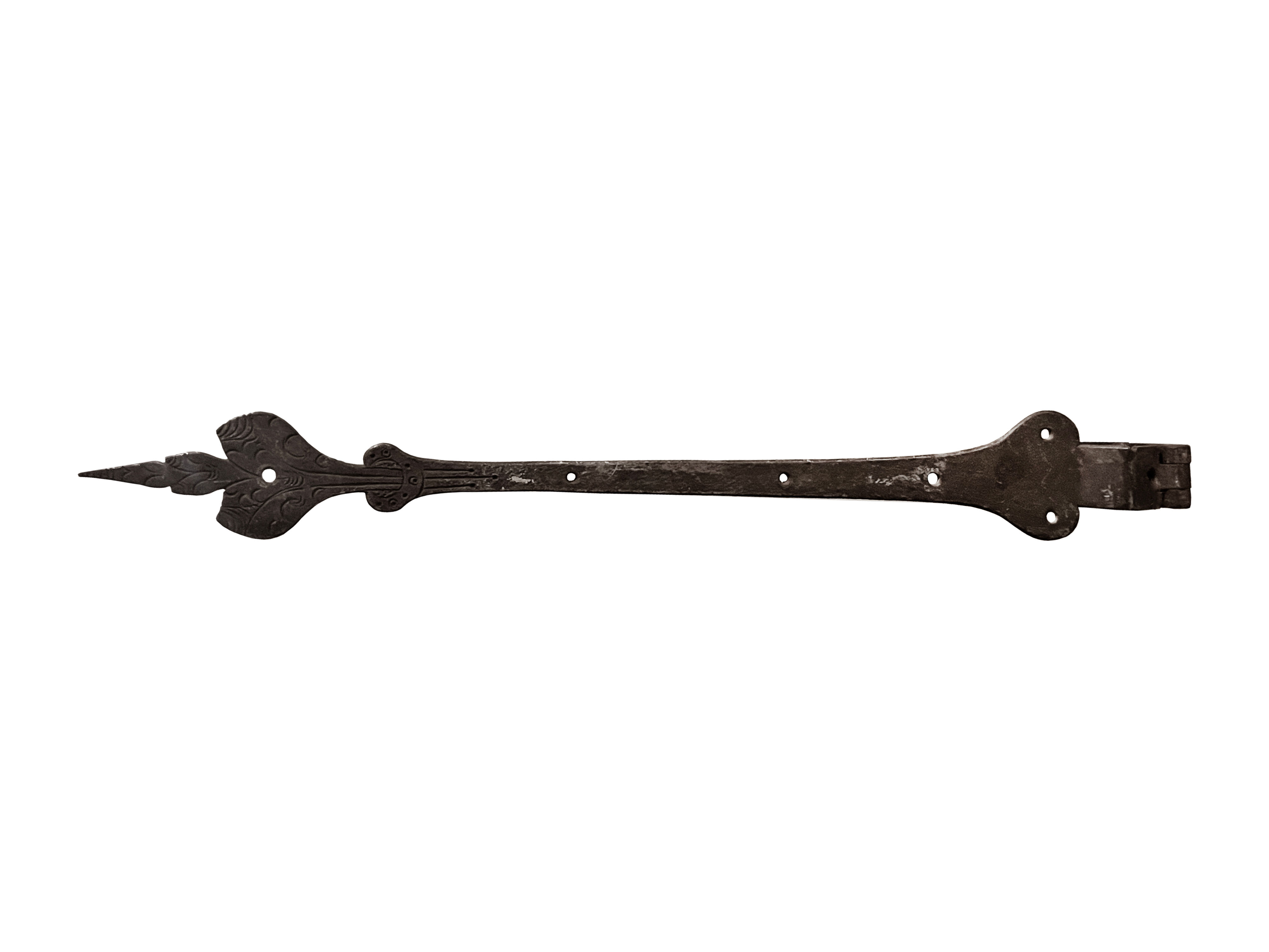 Mid 1800s Hand Forged Strap Hinge - PM12