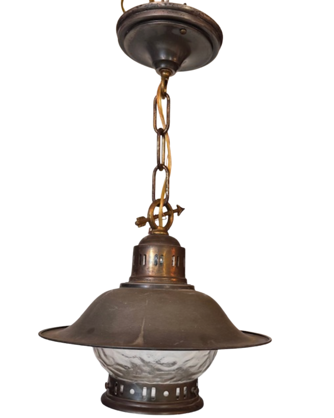 Circle Arrow 1940's bar light - L23