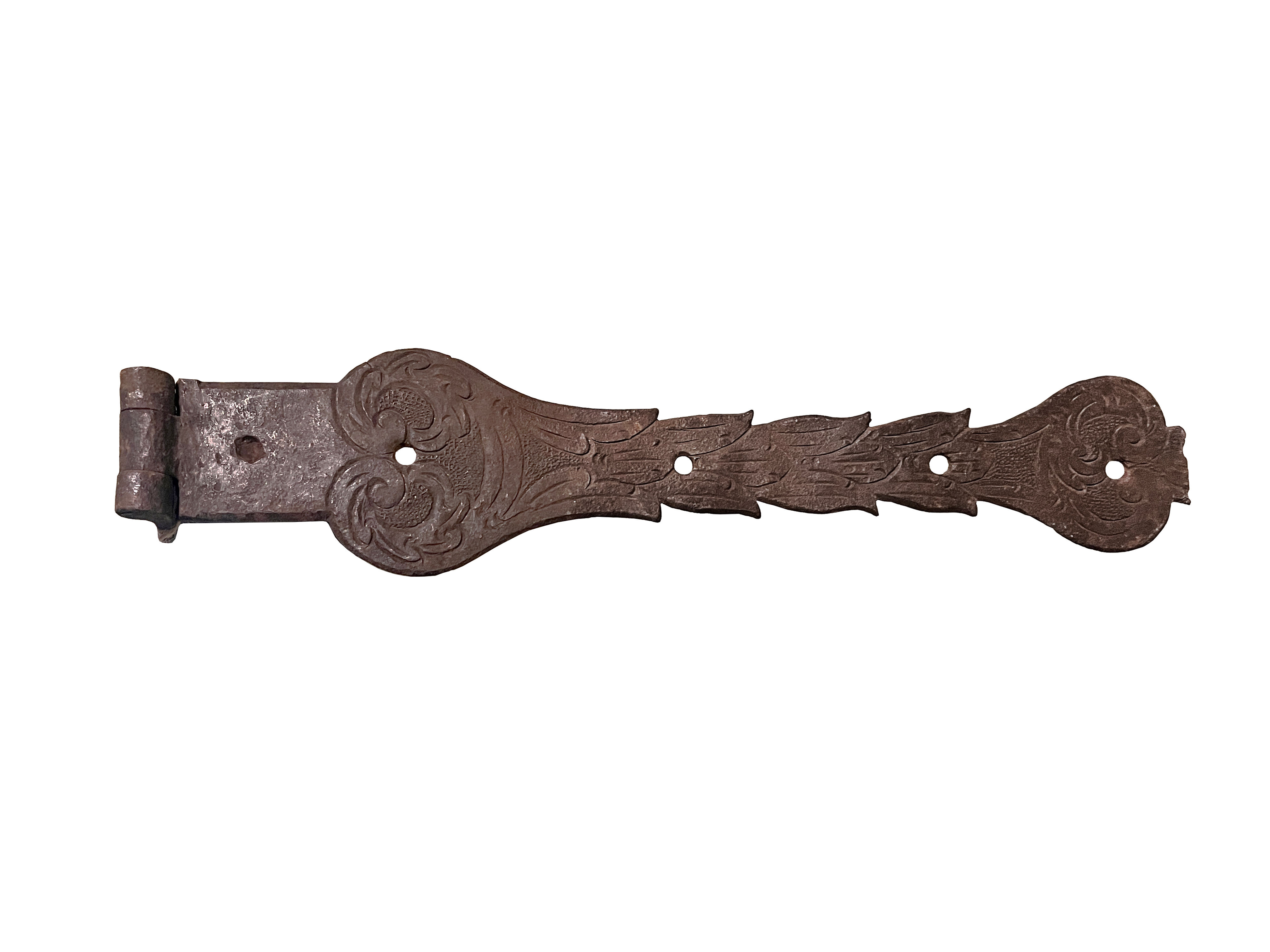 Mid 1800s Hand Forged Strap Hinge - PM01
