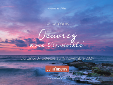 Mon intervention avec Arnaud Riou, dans "Oeuvrez avec l'invisible"