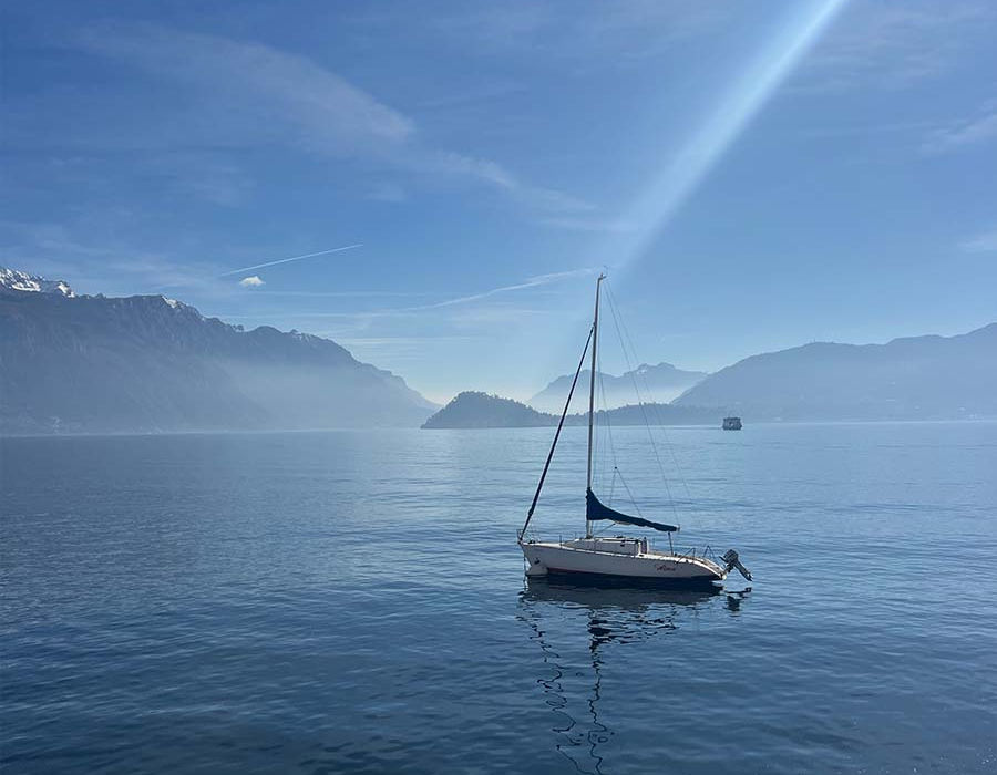 Menaggio con vista su bellagio