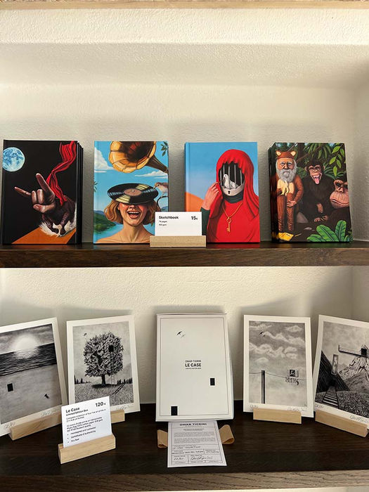 Omar Tigrini - Art Boutique & Atelier - sketchbook