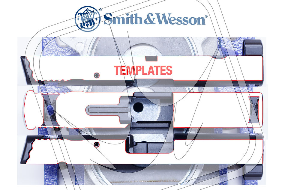 Thumbnail: M&P 9mm SHIELD Scroll Build by Fragout Firearms