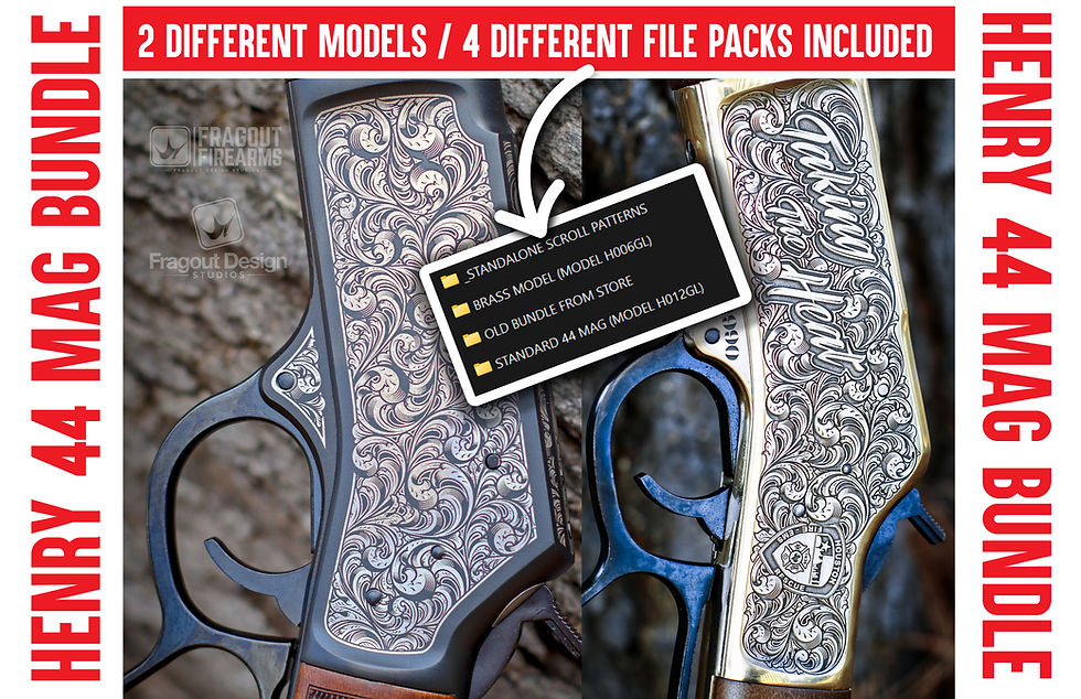 Thumbnail: Henry 44 Magnum Rifle Scroll Bundle