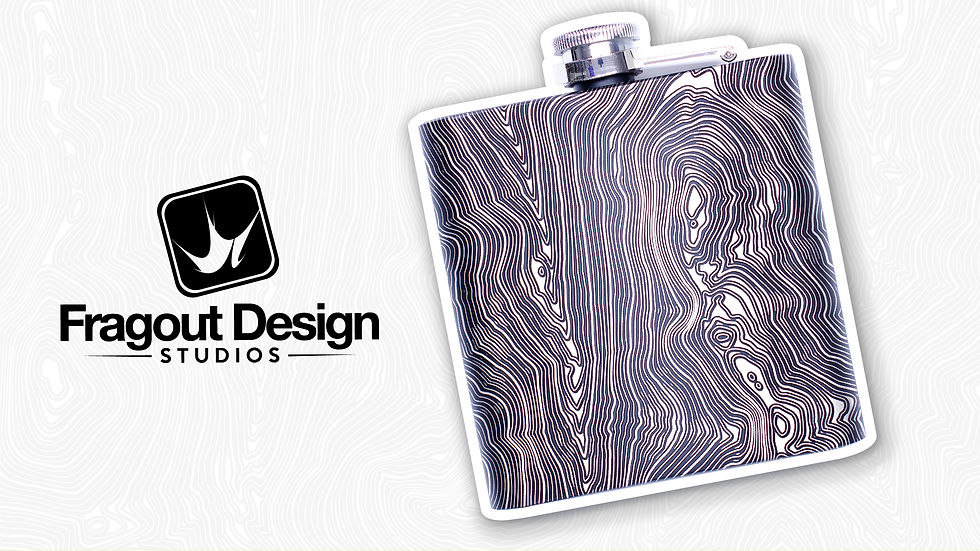 Thumbnail: Topographic Flask Design