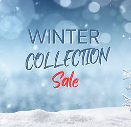 Winter Collection Sale Banner Landscape