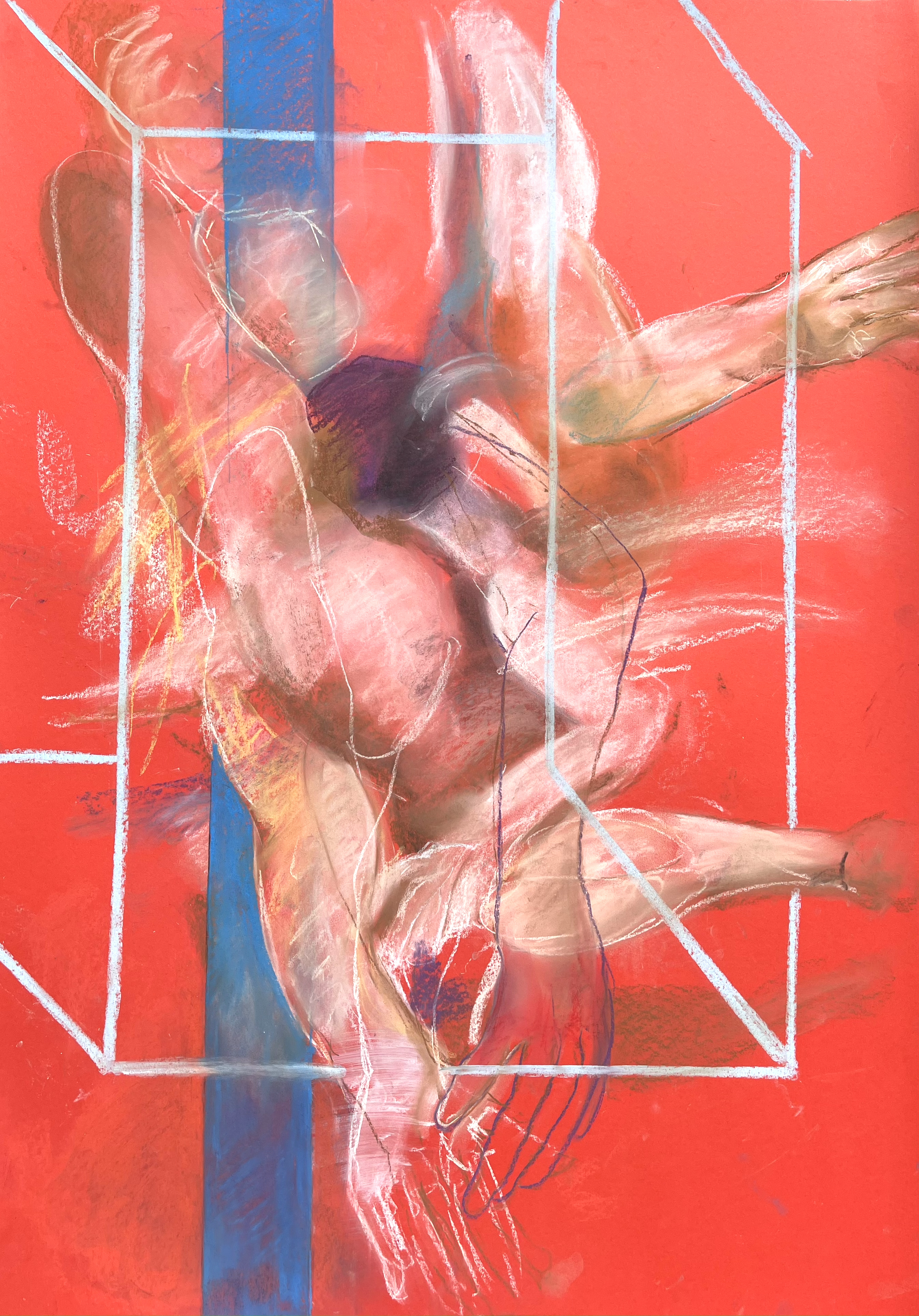 Fine Art Print Julia Doll: Fallende Blätter