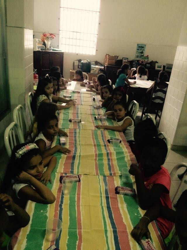 Evento no Lar Anália Franco RJ
