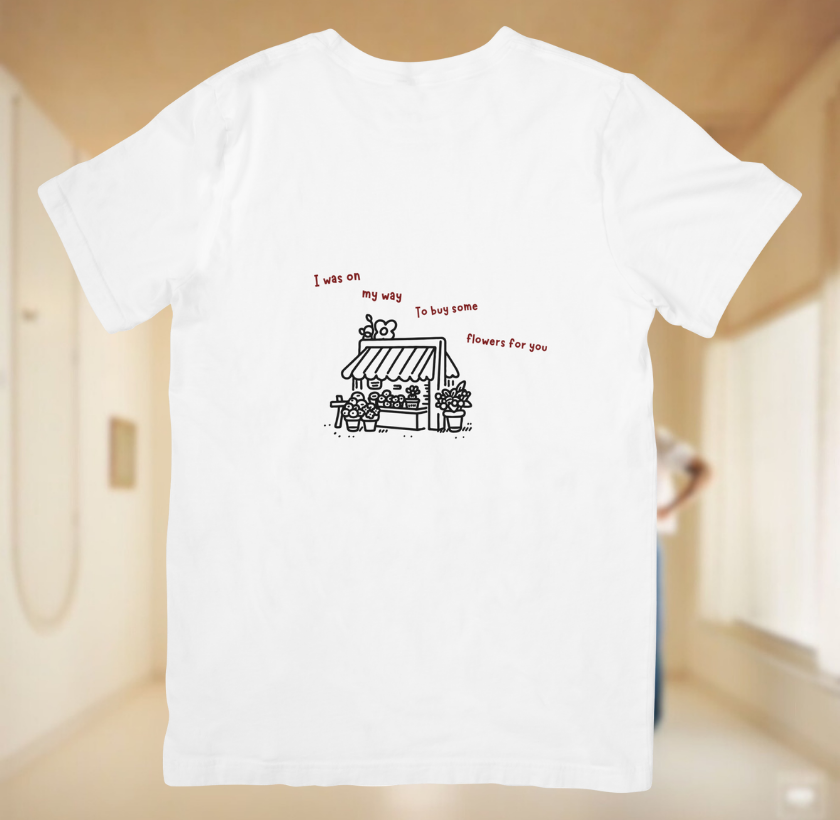 Harry Styles - Grapejuice flower Top