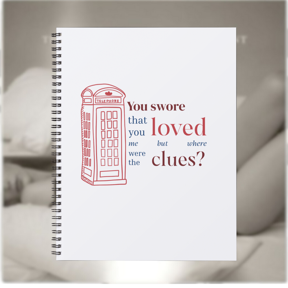 Taylor Swift - So Long London Notebook