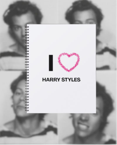 Harry Styles - Heart Notebook