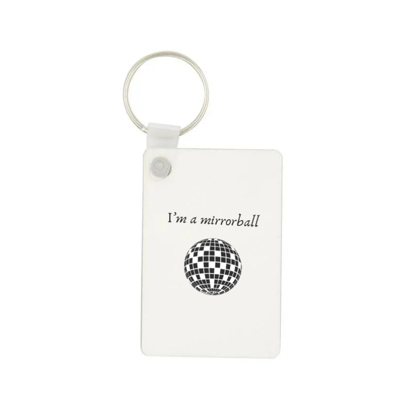 Taylor Swift - Mirrorball b&w Keyring
