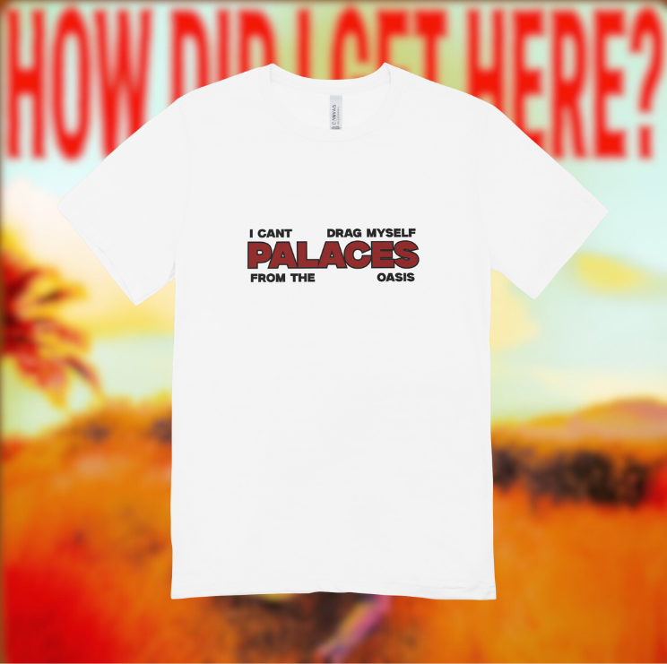 Louis Tomlinson - Palaces Red And Black Top