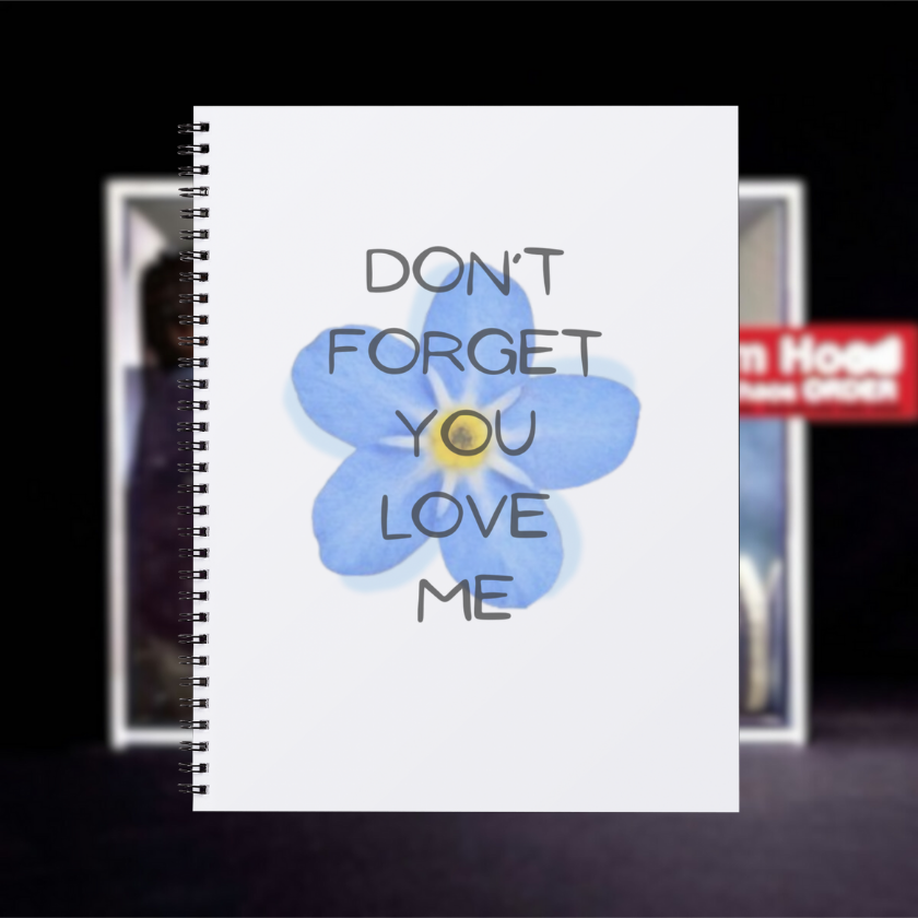 Calum Hood - DFYLM Forget me not Notebook