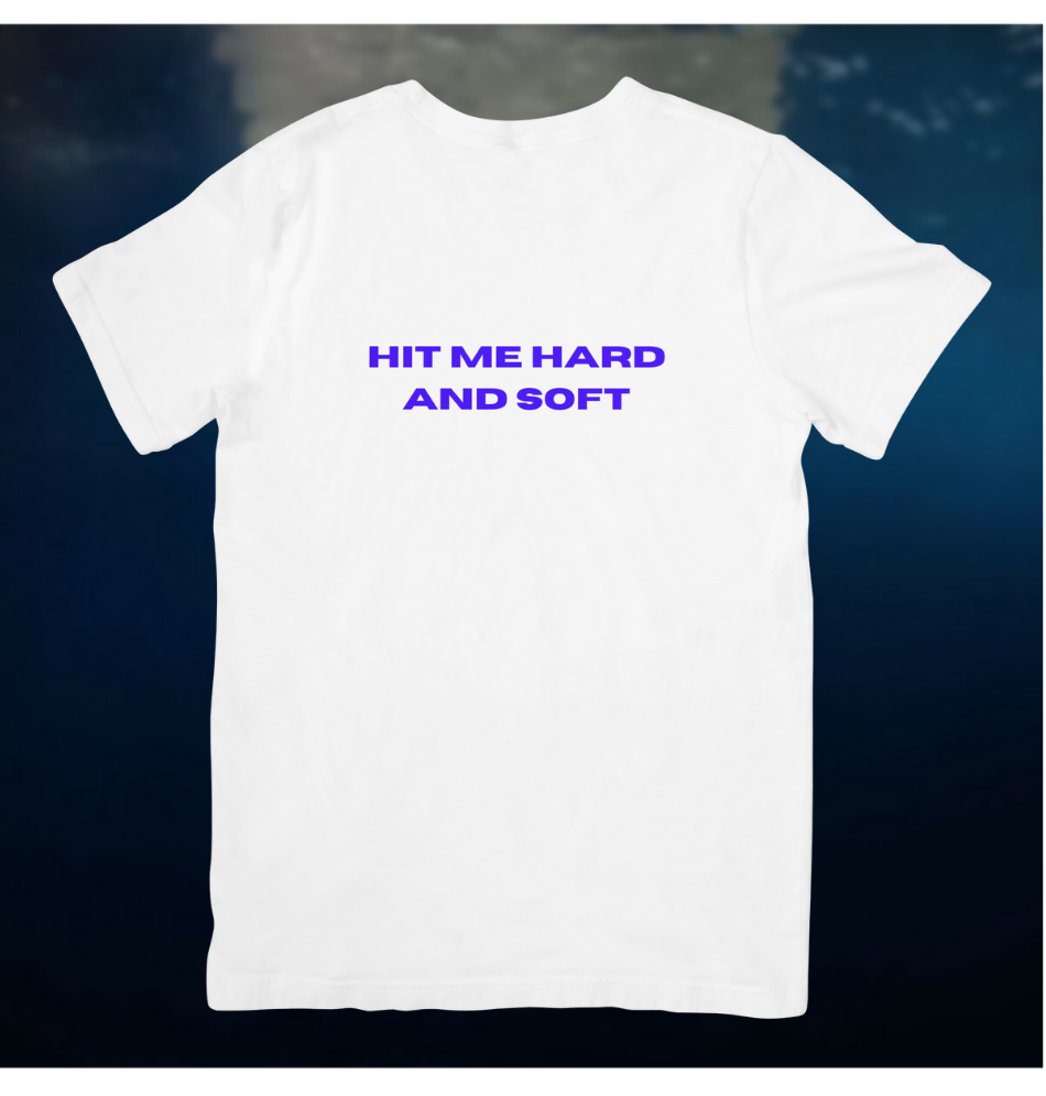 Billie Eilish - Hit me hard and soft Blue Top