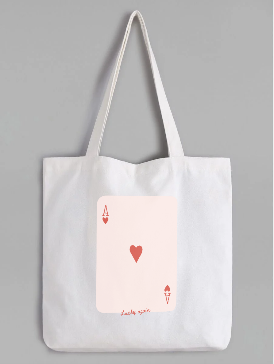 Louis Tomlinson - Lucky Again card Totebag