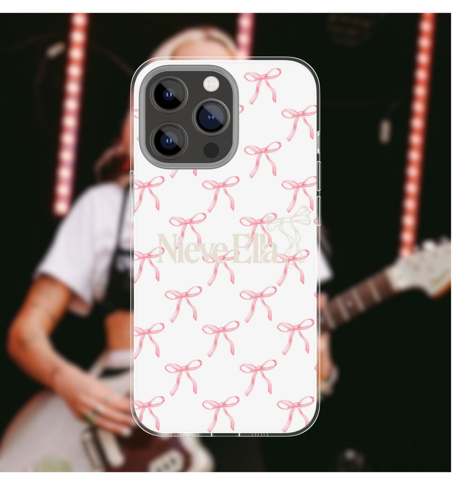 Nieve Ella - Bow Phonecase