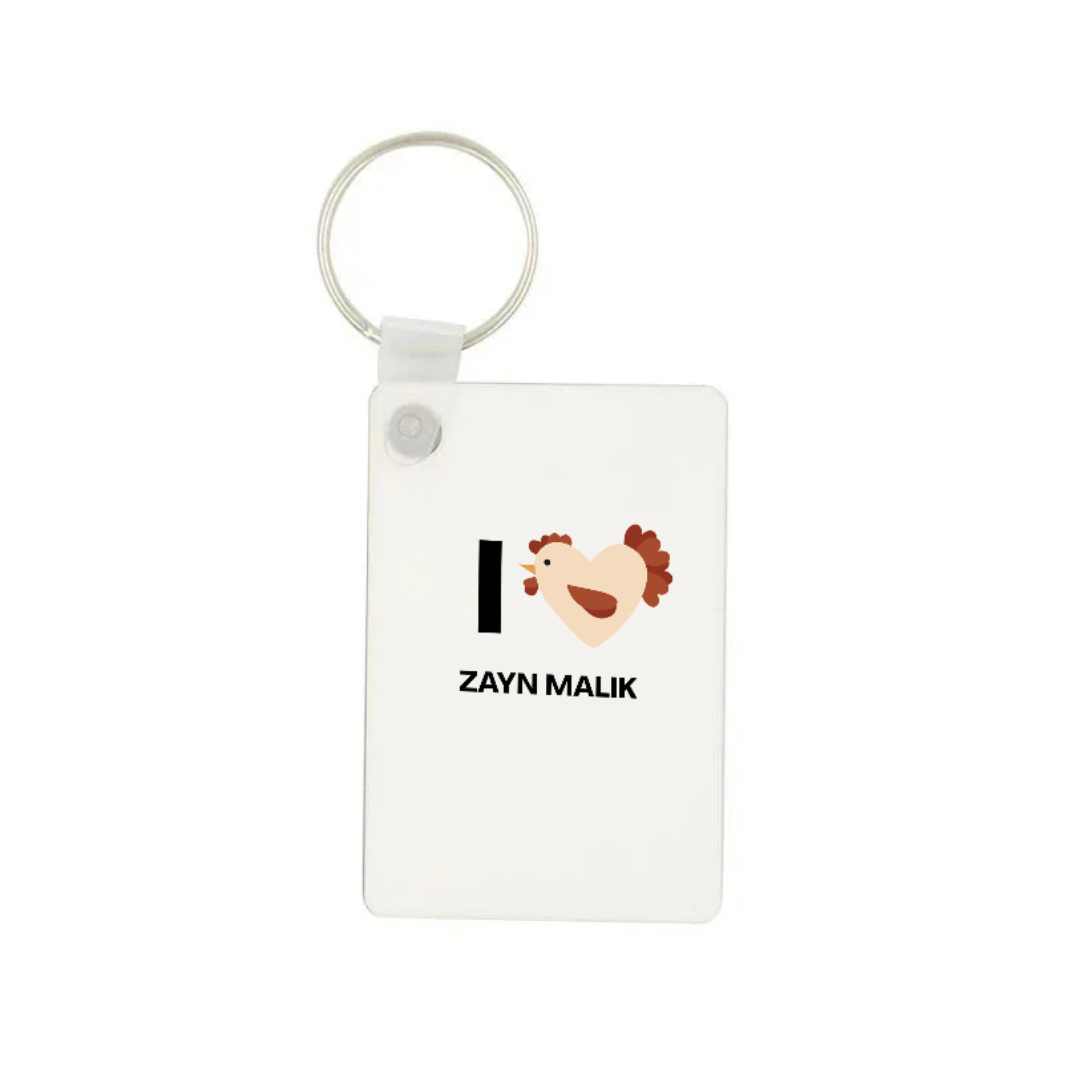 ZAYN - Heart Keyring