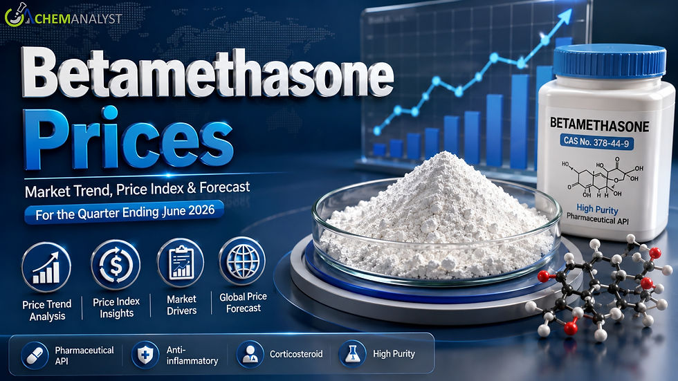 Betamethasone Price Forecast 2026: Regional Trends, Market Drivers & Price Index