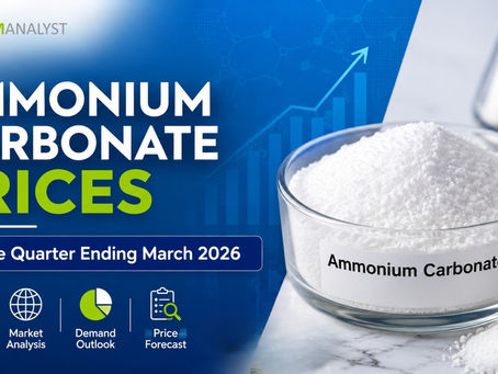 Ammonium Carbonate Prices: Production Cost, Demand Trends & Market Forecast