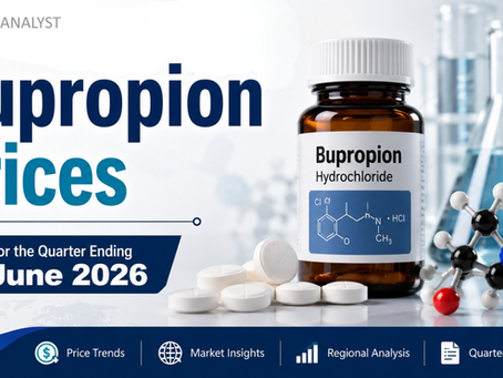 Bupropion Prices: Trend, Index, News, Market Analysis, Demand & Forecast – Q2 2026