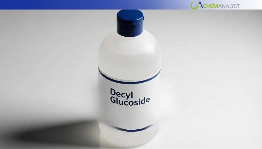 Decyl Glucoside Prices: Updated Index, Trend Chart & Market Forecast